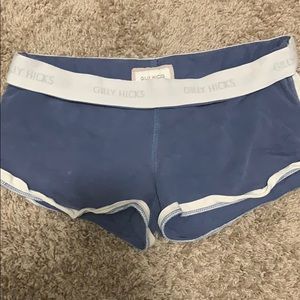 Gilly Hicks booty shorts